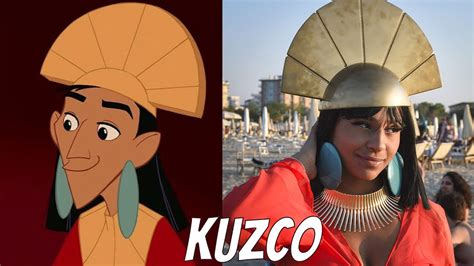 The Emperors New Groove Characters In Real Life Disney Animation