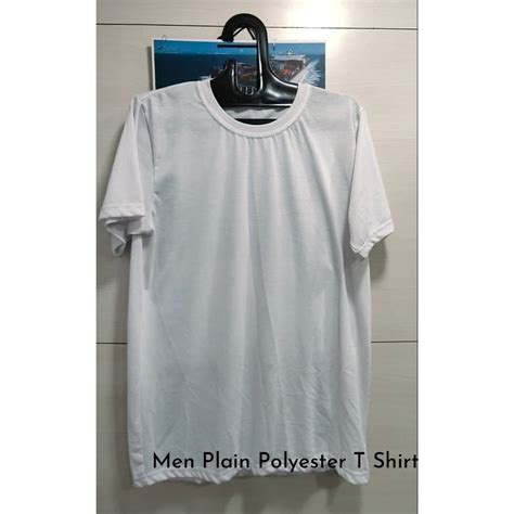 Plain Men White Round Neck Polyester T Shirt At Rs 70 Piece In Mumbai