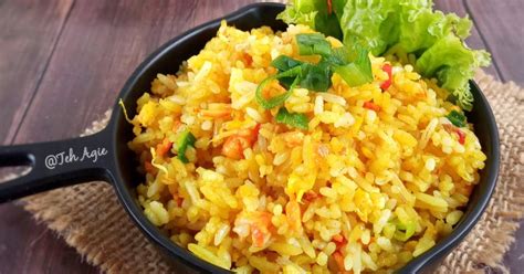 Resep Nasi Goreng Kunyit Part Oleh Teh Agie Cookpad