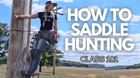 Saddle Hunting Lesson At A Highschool How To Hunt From A Saddle