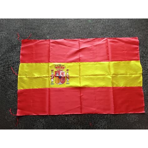 jual bendera negara spanyol cm shopee indonesia