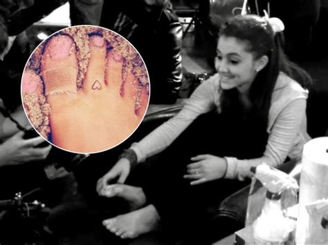 A Complete Guide To Ariana Grande S 61 Known Tattoos Business Insider