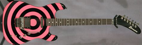 Pink Guitars Pink Colored Guitars Pink Stained Guitars