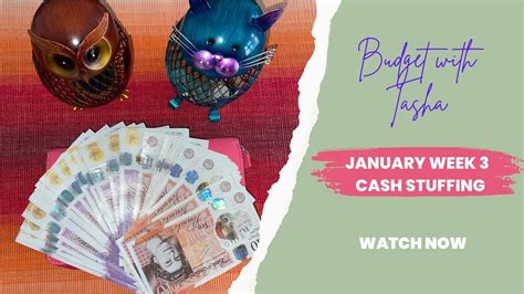 January Week 3 Cash Stuffing UK Weekly Cash Stuff Sinking Funds