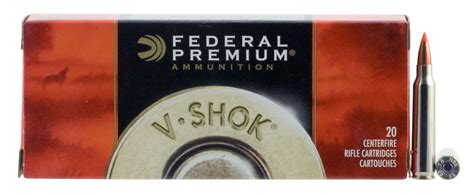 Federal P P Premium V Shok Rem Gr Nosler Ballistic Tip Nbt