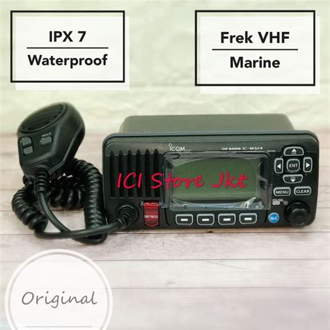 Jual Radio Rig Icom Ic M324 Marine Icom M 324 Marine Shopee Indonesia