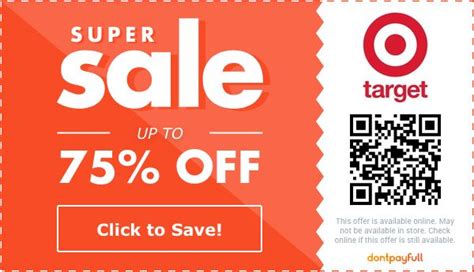 75 Off Target Promo Code Coupons April 2023