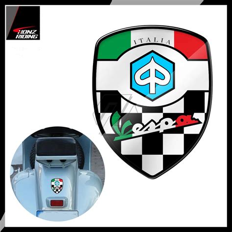 For Piaggio Vespa Gts Gtv Lx Lxv Super Sport D Resin Motorcycle Decal