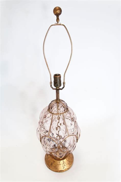 Marbro Murano Caged Glass Lamp For Sale At 1stdibs