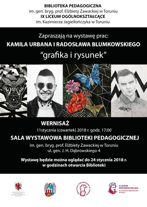 Grafika I Rysunek Wystawa Prac Kamila Urbana I Rados Awa