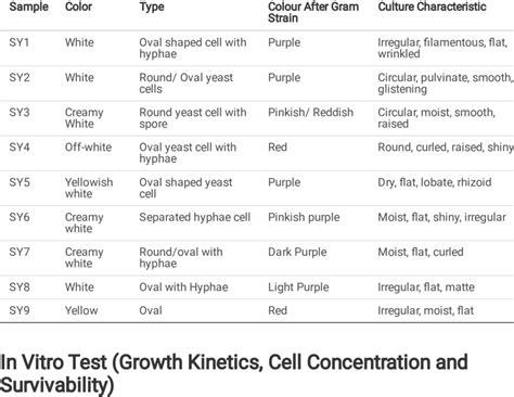 Gram staining results of yeast samples | Download Scientific Diagram