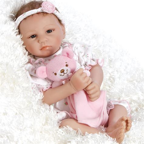 Paradise Galleries Realistic Baby Girl Doll Bundle Of Joy Great To