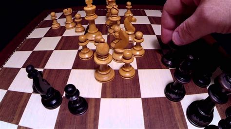 ASMR Wood Chess Board Pieces Relaxing Sounds YouTube