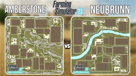 Farming Simulator 23 Maps Revealed Amberstone And Neubrunn Maps Fs23