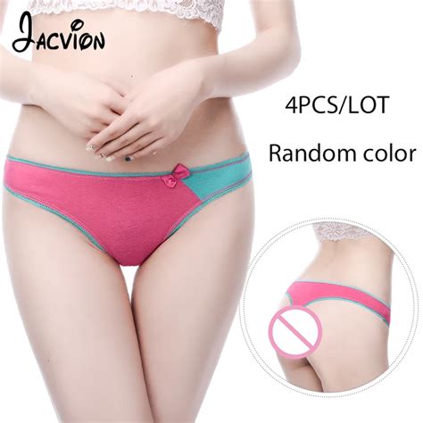 Jacvion Pieces Lot Thongs Women Thongs Sexy Cotton G Strings