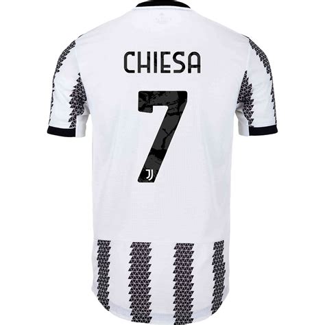 2022/23 adidas Federico Chiesa Juventus Home Authentic Jersey - SoccerPro