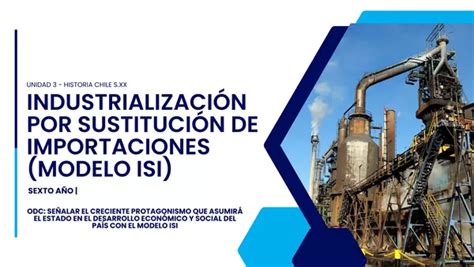 Industrializaci N Por Sustituci N De Importaciones Modelo Isi Profe