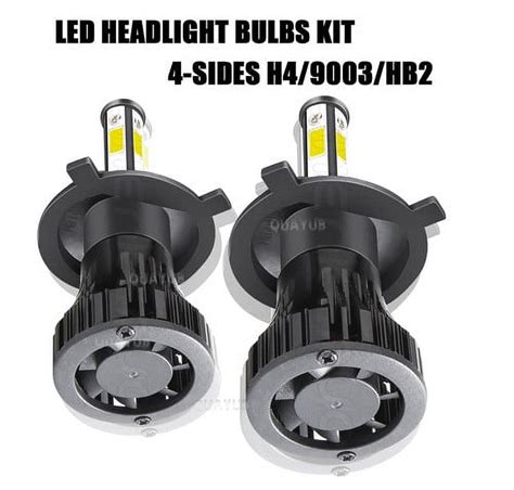 Sides H Super White Lm Kit Led Headlight Bulbs High Low