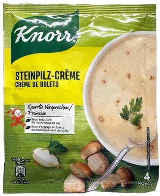 Soupe Crème de bolets Knorr 66g