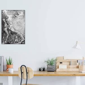 The Origin By Imre Zsido Fantasy Art Canvas Print Fantasy Drawing