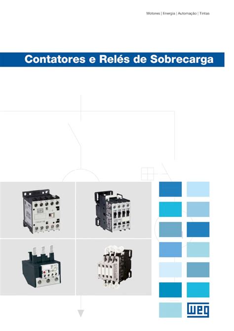 Pdf Weg Contatores E Reles De Sobrecarga Catalogo Completo