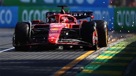 FP2 Charles Leclerc Sets The Pace During Second Practice In Australia