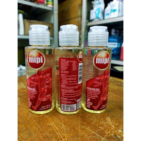 Jual Mipi Ml Minyak Urut Untuk Nyeri Otot Dan Sendi Shopee Indonesia