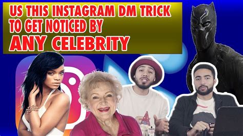 How To Get Celebrities To Respond To Instagram Dm S Youtube