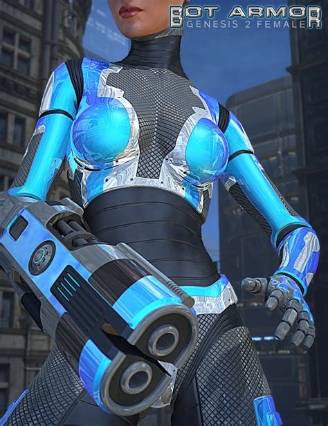 Advanced Texture For Bot Armor Daz 3d