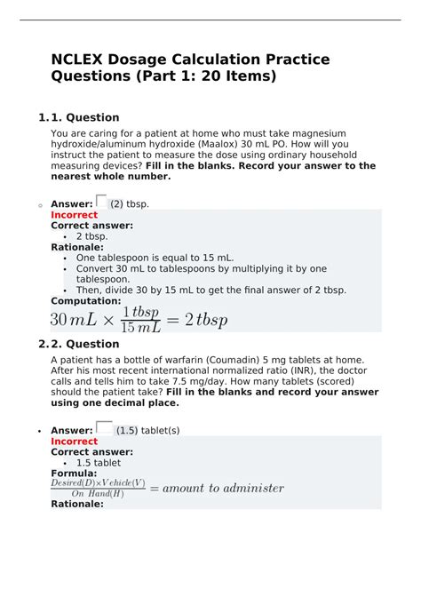 Intake And Output Practice Worksheets