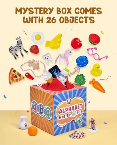 Joycat Alphabet Mystery Box For Kids Letters Sorting Matching Game