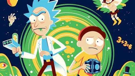 Rick And Morty And South Park Poster Art Created By Tom Whalen — Geektyrant