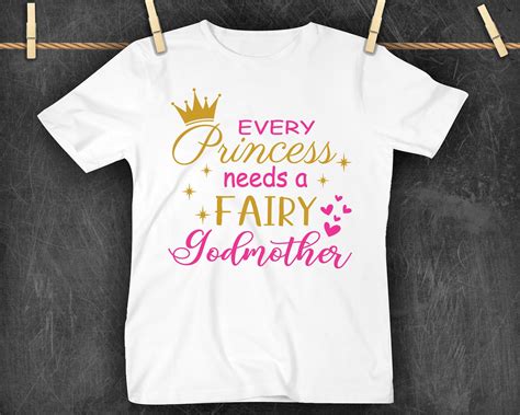 Every Princess Needs A Fairy Godmother Svg Godmother Svg Etsy