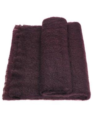 Mohair Plaid Throw Picasso