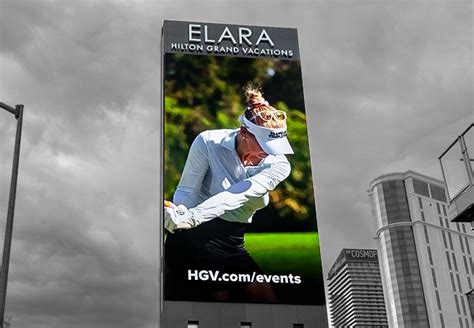 The Elara by Hilton LED Pylon