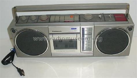 Fm Am Fm Stereo Radio Cassette Recorder Rx Radio Panasonic