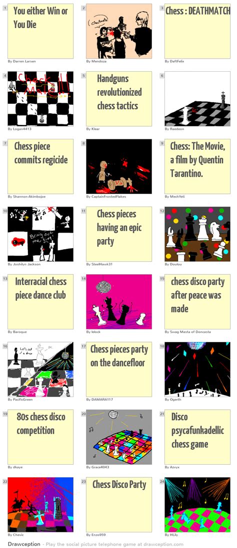 You either Win or You Die - Drawception