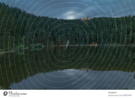 Mummelsee Zur Blauen Stunde Ein Lizenzfreies Stock Foto Von Photocase