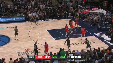 [Highlight] Anthony Edwards finally swishes a much needed 3 to close out the first half : r/nba