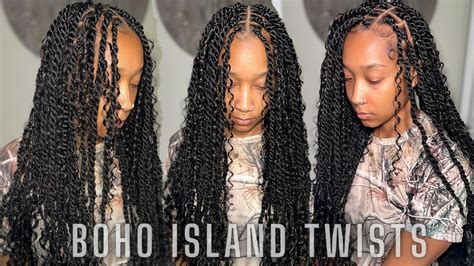 Diy Island Goddess Twists Step By Step For Beginners Youtube