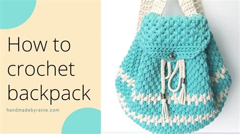 Backpack Crochet Kit Amelia S Crochet