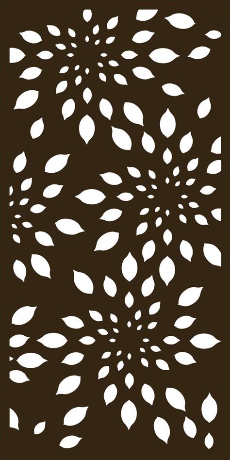 Leaf Flower Design Cnc Cutting Design Lasercut Design Grill Design