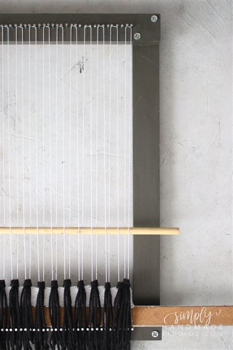 The Loom: How to Make a Weaving Loom — SIMPLY HANDMADE STUDIOS