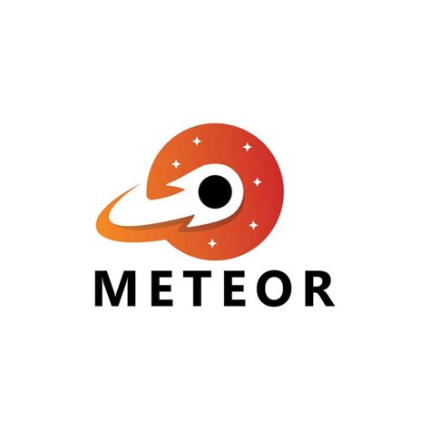 Premium Vector Meteor Logo Template Design Vector