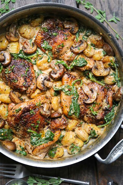 Creamy Chicken and Gnocchi - One-Pan, 30-Minute Meal - Julia's Album