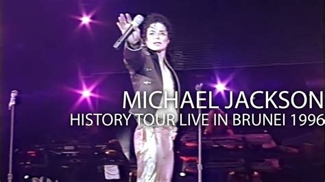 Michael Jackson Jackson Medley Live History Tour In Brunei