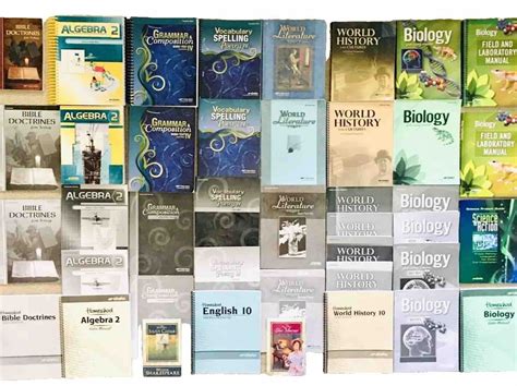 Abeka 10th Grade 10 Curriculum Complete Set Lot 41 English History