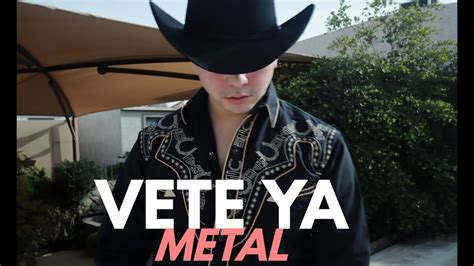 Valentin Elizalde Vete Ya Metal Cover Chords - Chordify