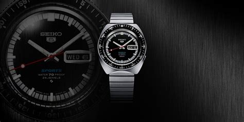 Seiko 5 Sports 55th Anniversary Limited Edition Re Creation Of The First 5 Sports Watch Seiko