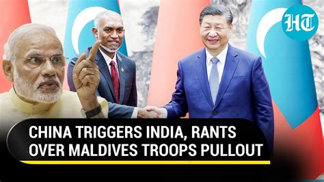 China Pokes Its Nose Into India Maldives Tiff Lectures New Delhi On